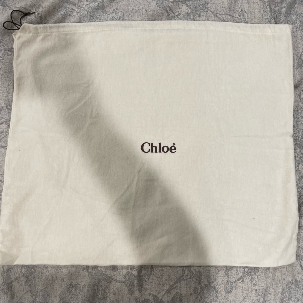 Large Chloe dust bag.